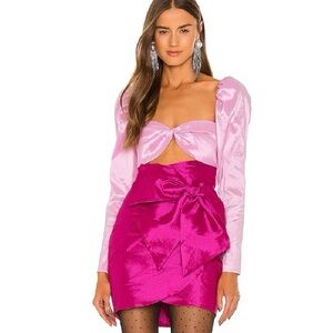 Lovers and Friends Banks Mini Dress in Raspberry - Size L